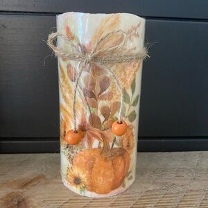 Autumn Harvest Candle Holder